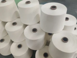 Ne 40s High Strength 50% Combed Cotton 50% Modal Compact Yarn for Knitting and Weaving for T shirt
