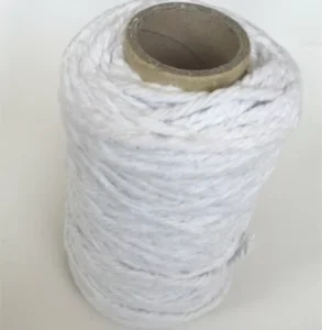 Ne0.5s 4ply Open End Carded Eco Friendly Cotton Polyester Blended Recycled Mop Yarn