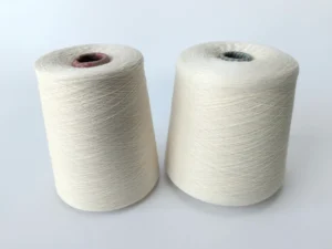 Ne21 Pima Cotton Australian Cotton Blended Eco Friendly Fancy Yarn Compact Spun Moisture Absorbent Anti Bacteria Knitting
