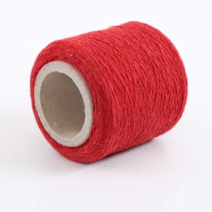 Ne2s 1 Recycled Cotton Covering Polyester Blended Melange Dyed Anti Bacteria Core Spun Yarn for Ropes Making OE