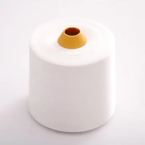 Ne30S/1 100% Polyester Vortex Spun Yarn High Tenacity for Knitting Weaving Factory Direct Supply