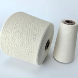 Ne32 2 100% Pima Cotton Yarn Compact Spun High Quality Long Staple Fibre Customizable Knitting Weaving Fancy Yarn