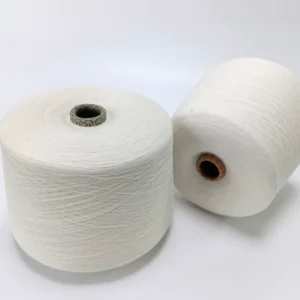 Ne60 100% Raw Cotton Fancy Yarn American Cotton Compact Spun Yarn for Hand Knitting and Weaving Eco Friendly