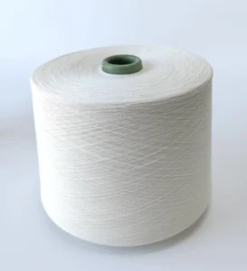 Ne60 GOTS OCS Certified 100% Organic Cotton Greige Yarn Combed Vortex Spun Eco Friendly Anti-Pilling Hand Knitting Weaving