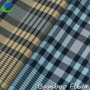 New Fashion High Quality Yarn Dyed Wrinkle Free ECO friendly Shirts Fabric Super Soft Hand Feel Fabric for Men’s Shirt Suit
