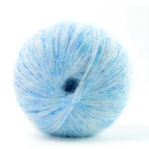 New High Quality GRS Certified Luxury Recycled Alpaca Wool Blended Yarn Anti Bacteria Moisture Absorbent for Sweaters