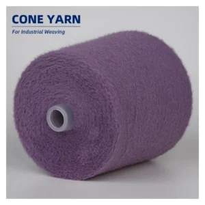 New Polyester Imitation Mink Plus Soft Yarn Exclusive High Strength 1.3cm Mink Feather Yarn Newly Developed Fancy Dyed Yarn