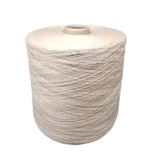 New Style Linen Yarn 14S Light Grey Vortex Spinning Ramie Linen Yarn and Viscose Blended Knitting Yarn
