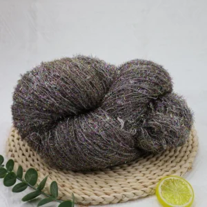 New Types of Fancy Yarn Feather Centipede Yarn for Knitting Shiny Top Quality Polyester Thread Hand Knitting Yarn
