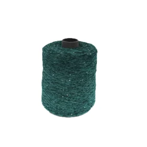 Newest Fancy Knitting Yarn 100% Polyester Chenille Yarn With Metallic and 1.4MM Silver Sequin Yarn