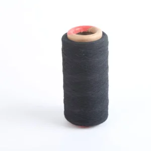 Nm10/1 Nm14/1 6s 8s Black Cotton Blended Melange Yarn Eco Friendly Recyclable for Gloves Making