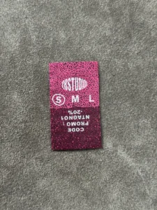 No Moq Free Sample Custom Eco-Friendly Rectangle Damask Neck Centerfold Sewn End Fold Jacquard Woven Labels