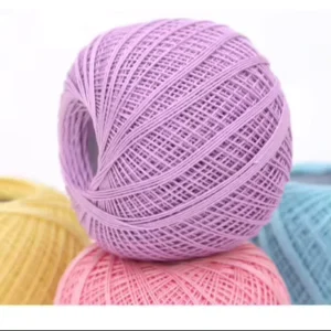 No.8 Handmade DIY Lace Spring and Summer Woven Silk Cotton Wool Balls Skin-friendly Crochet Hand-dyed Fashion Yarn Style