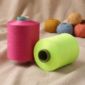 Nylon 6 Blended Yarn Melange Knitting Yarn Anti Bacterial Anti Pilling Features Customized Sewing Weaving Embroidery Ring Spun