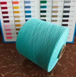 OE Recyclable PC70/30 Melange Cotton Polyester Yarn Regenerated Blend for Bangladesh Garment Sock Knitting Weaving Dyed Hammock