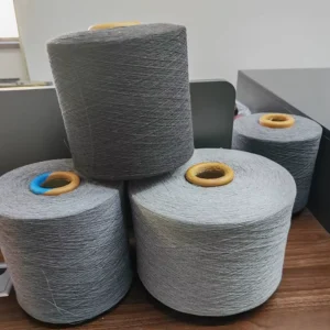 OE Recycle Yarn Grey Color Ne 6s/1 10s/1 Cotton Polyester Blended Yarn for Glove Knitting