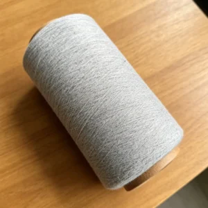 OE Spun NE 20/1 Recycled Cotton Dyed Eco Friendly Heather Grey Yarn High Color Fastness Abrasion Resistant Blended Yarn for Sock