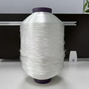 OEM ODM Customized Polyester FDY Yarn 100% Recycled Polyester 75D 24F 100Twist Z Raw White