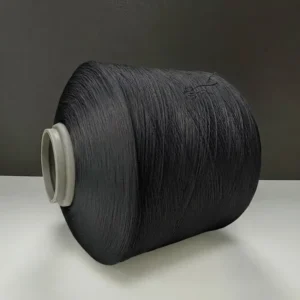OEM & ODM Fully Customizable 100% Recycled Polyester DTY Yarn Adjustable Twist & S/Z Direction 30D to 600D Dope Dyed Black