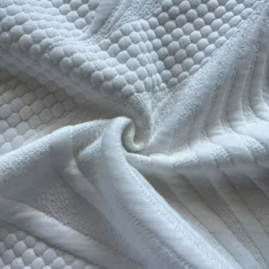 OEM&ODM Factory Outlet Organic Stretch Tricot Knitted Jacquard Fabric Mattress Cover Custom Printed for Mattress Cover