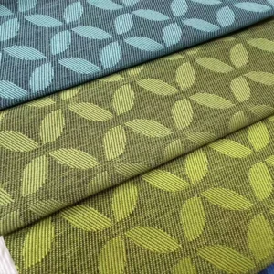 Olefin Polypropylene Yarn Dyed Geometric Jacquard Outdoor Furniture Upholstery Fabric