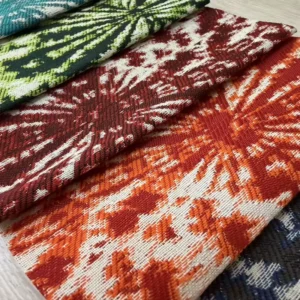 Olefin Polypropylene Yarn Dyed Jacquard Outdoor Furniture Upholstery Fabric