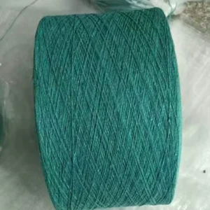 Open End Knitting Yarn Socks Made of Carded Recycled Cotton Raw White Melange Yarn with Dyed Pattern Blended for Weaving