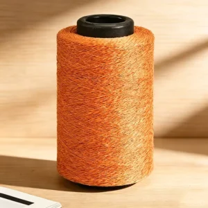 Orange Yarn Recycled Cotton Yarn for Sportswear and Casual Wear Ring Spun Textile Raw Material Yarn