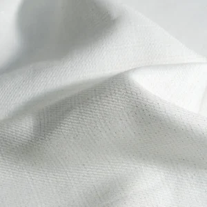 Organic 12% Linen 5% Metallic Fiber 83% Lyocell Fabric Twill 255gsm Linen Lyocell Metallic Fiber Blend Fabric for Clothing