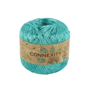 Organic Cotton Yarn Crochet Blended Yarn Fancy Cotton Crocheted Sequins Yarn