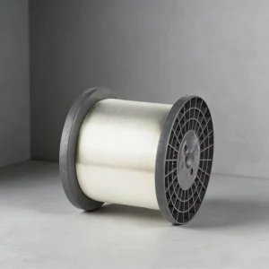 PBT Elastic Filament Industrial Yarn High Strength High Tenacity Bicomponent Monofilament Bleached Chenille Yarn 008-060