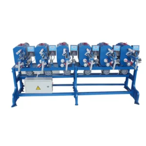 PP PE Rope Making Equipment Sewing Yarn Thread 4 or 6 Inch Spool Coiler Winding Machine