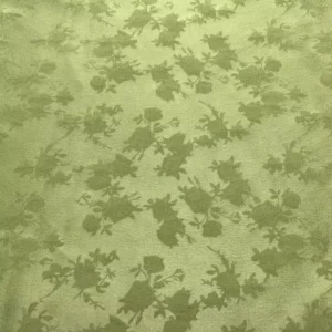 Peony Jacquard Satin Fabric High Density Silk Look for Dresses Eveningwear Sleepwear