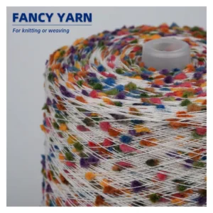 Ping Pong Unique Textured Fancy Yarn for Knitting Crochet Projects 1000KG MOQ