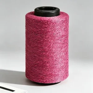 Pink Air Spun Yarn Open End Cotton Yarn Durable Yarn for Weaving Knitting Textile Use