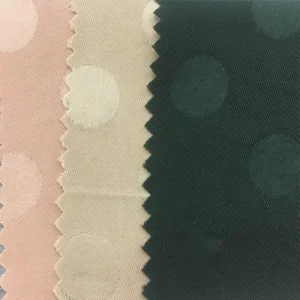 Plain Pink Yarn Dyed Satin Stripe Metallic Fabric Polyester Viscose Acetate Fiber Fabric for Pajamas Dress Shirt