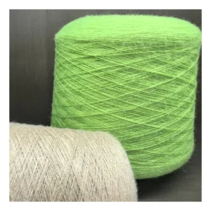 Polar Fleece Dyed Yarn 2/18S 45% Acrylic 25% Nylon 30% PBT Eco-Friendly Core Spun Anti-Pilling Fluffy Soft for Winter Sweater