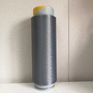 Polyamide DTY Nylon Yarn High Elastic 70D Nylon Textured Yarn Dope Dyed Nylon Yarn Grey 829