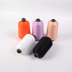Polyester 150D High Stretch Yarn 75 2 Logo Cross Stitch Hand Knitting with High Tenacity Texturized Recyclable Socks Yarn