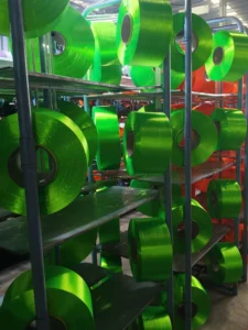 Polyester 450d 144f Doped Yarn HIM 100% DTY Polyester Yarn Recycled Polyester Yarn for Weaving