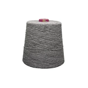 Polyester Chenille Yarn 5.3S Light Grey For Knitting Hand Knitting Weaving Sewing Embroidery