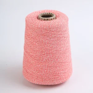 Polyester Cotton Blend Plied Double-ply Woven Two-color Recycled Dyed Eco Friendly High-strength Yarn