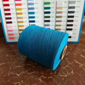 Polyester Cotton Blended Eco Friendly Recyclable Melange Yarn Dyed for Bangladesh Weaving Knitting Hammocks Fabric Sock Garment