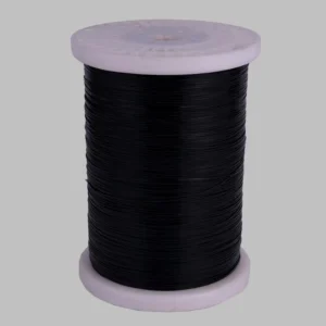 Polyester Filament Monofilament Yarn 0.1-0.4mm Eco-Friendly Flame Retardant Bright Luster for Cable Cover Black
