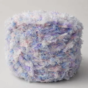 Polyester Knitted and Woven Standard Uniformity Hand Knitting Space Dyed Fishtail Fancy Knot Yarn Nm 2.2