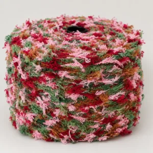Polyester Knot Yarn Z Twist Light Luxury Fairy Style DIY Hand Knitted Segment Dyed Fishtail Fancy Crochet