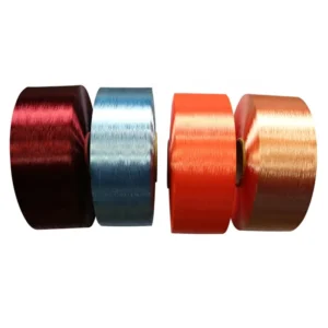 Polyester Yarn FDY 150D 100% Polyester Yarn Dope Dyed