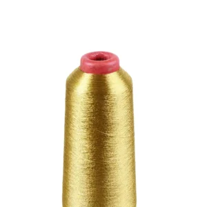 Polyester Yarn Golden Metallic Embroidery Thread