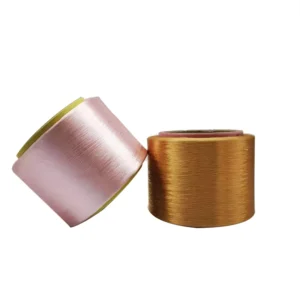 Polyester Yarns 300D/192F FDY Dyed Trilobal Bright Filament Oeko-Tex Certified High Tenacity Anti-Bacteria for Knitting & Sewing