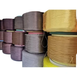 Polyester high tenacity yarn dope dyed colors multifilament FDY yarn 75D 1000D polyester yarn